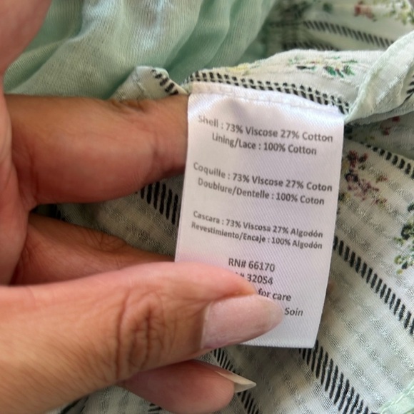 Hemant & Nandita Amour Floral Lace Blouse - Picture 8 of 10